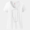 Women's Perfect T Cotton V Neck T Shirt Thumbnail