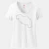 Women's Perfect T Cotton V Neck T Shirt Thumbnail