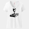 Women's Perfect T Cotton V Neck T Shirt Thumbnail