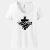 Women's Perfect T Cotton V Neck T Shirt Thumbnail