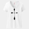 Women's Perfect T Cotton V Neck T Shirt Thumbnail