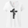 Women's Perfect T Cotton V Neck T Shirt Thumbnail