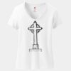 Women's Perfect T Cotton V Neck T Shirt Thumbnail