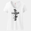 Women's Perfect T Cotton V Neck T Shirt Thumbnail