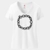 Women's Perfect T Cotton V Neck T Shirt Thumbnail