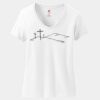 Women's Perfect T Cotton V Neck T Shirt Thumbnail