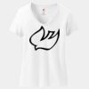 Women's Perfect T Cotton V Neck T Shirt Thumbnail