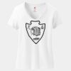 Women's Perfect T Cotton V Neck T Shirt Thumbnail