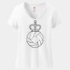 Women's Perfect T Cotton V Neck T Shirt Thumbnail