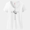 Women's Perfect T Cotton V Neck T Shirt Thumbnail