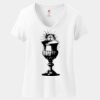 Women's Perfect T Cotton V Neck T Shirt Thumbnail