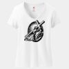 Women's Perfect T Cotton V Neck T Shirt Thumbnail