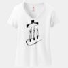 Women's Perfect T Cotton V Neck T Shirt Thumbnail