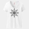 Women's Perfect T Cotton V Neck T Shirt Thumbnail