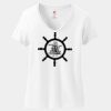 Women's Perfect T Cotton V Neck T Shirt Thumbnail