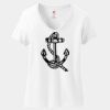 Women's Perfect T Cotton V Neck T Shirt Thumbnail