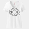 Women's Perfect T Cotton V Neck T Shirt Thumbnail