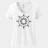 Women's Perfect T Cotton V Neck T Shirt Thumbnail