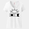 Women's Perfect T Cotton V Neck T Shirt Thumbnail