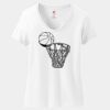 Women's Perfect T Cotton V Neck T Shirt Thumbnail