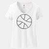 Women's Perfect T Cotton V Neck T Shirt Thumbnail