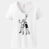 Women's Perfect T Cotton V Neck T Shirt Thumbnail