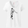 Women's Perfect T Cotton V Neck T Shirt Thumbnail