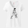 Women's Perfect T Cotton V Neck T Shirt Thumbnail