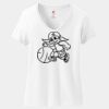 Women's Perfect T Cotton V Neck T Shirt Thumbnail