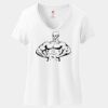 Ladies Perfect T Cotton V Neck T Shirt Thumbnail