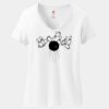 Women's Perfect T Cotton V Neck T Shirt Thumbnail