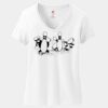 Women's Perfect T Cotton V Neck T Shirt Thumbnail