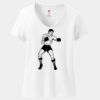 Women's Perfect T Cotton V Neck T Shirt Thumbnail
