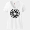 Women's Perfect T Cotton V Neck T Shirt Thumbnail