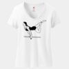 Women's Perfect T Cotton V Neck T Shirt Thumbnail