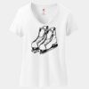 Women's Perfect T Cotton V Neck T Shirt Thumbnail