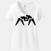 Women's Perfect T Cotton V Neck T Shirt Thumbnail