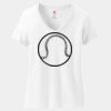 Women's Perfect T Cotton V Neck T Shirt Thumbnail