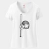 Women's Perfect T Cotton V Neck T Shirt Thumbnail