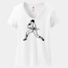 Women's Perfect T Cotton V Neck T Shirt Thumbnail