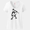 Women's Perfect T Cotton V Neck T Shirt Thumbnail
