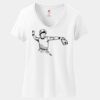 Women's Perfect T Cotton V Neck T Shirt Thumbnail