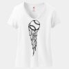 Women's Perfect T Cotton V Neck T Shirt Thumbnail