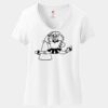 Women's Perfect T Cotton V Neck T Shirt Thumbnail