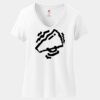 Women's Perfect T Cotton V Neck T Shirt Thumbnail