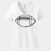 Women's Perfect T Cotton V Neck T Shirt Thumbnail