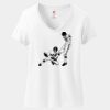 Women's Perfect T Cotton V Neck T Shirt Thumbnail