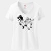 Women's Perfect T Cotton V Neck T Shirt Thumbnail
