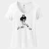 Women's Perfect T Cotton V Neck T Shirt Thumbnail
