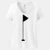 Women's Perfect T Cotton V Neck T Shirt Thumbnail